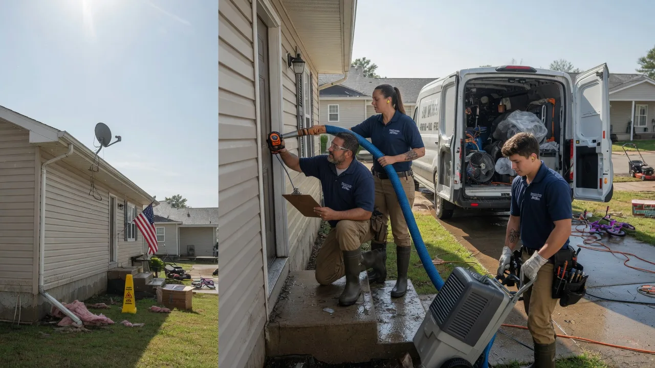 Ceiling Water Damage Restoration in Laporte, MN near me